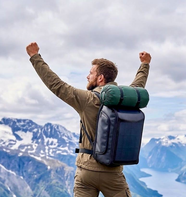 Fortified BULLETPROOF Solar Backpack
